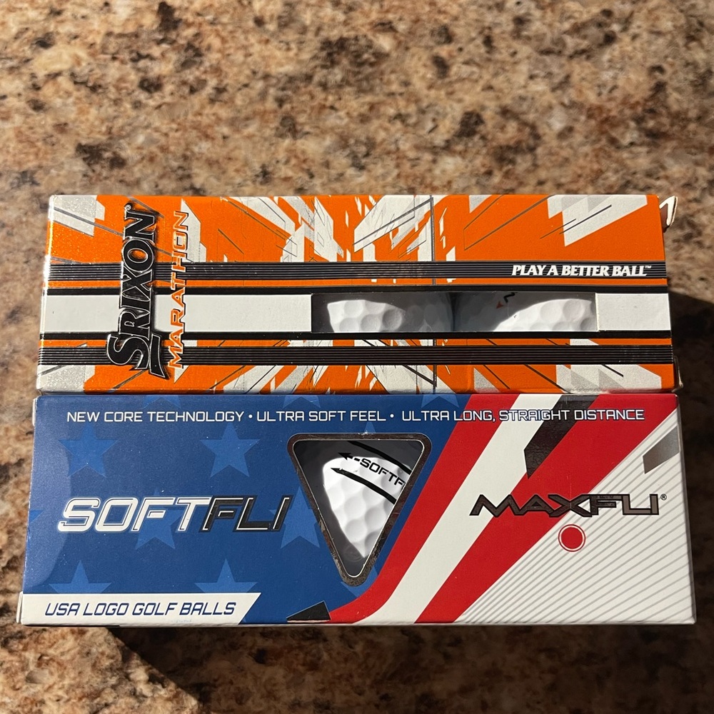 6 New Golf Balls
